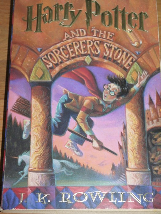 JKRowling / Mary Grandpré - Harry Potter and the sorcerer's Stone [A4(b) - signed by Grandpré] - 1999