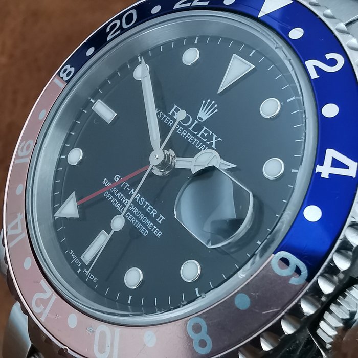 Rolex - GMT-Master II 'Pepsi' Ghost Bezel - Ref. 16710 - Mænd - 2000-2010