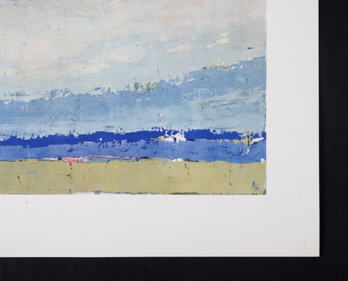 Nicolas de Staël (After) - Ciel à Honfleur