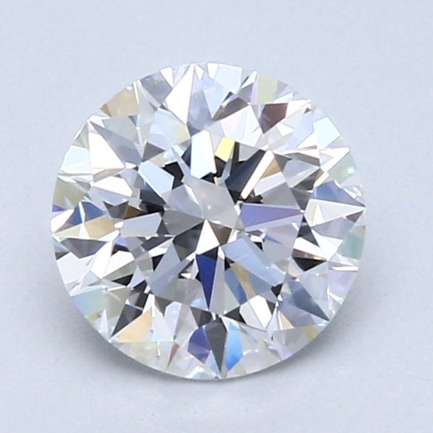 1 pcs Diamant  (Natur)  - 1.34 ct - Rund - D (farveløs) - IF - Gemological Institute of America (GIA)