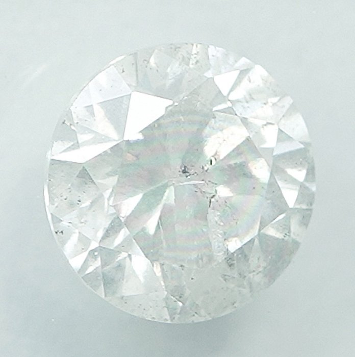 1 pcs Diamant  (Natur)  - 0.53 ct - I - I3 - International Gemological Institute (IGI)