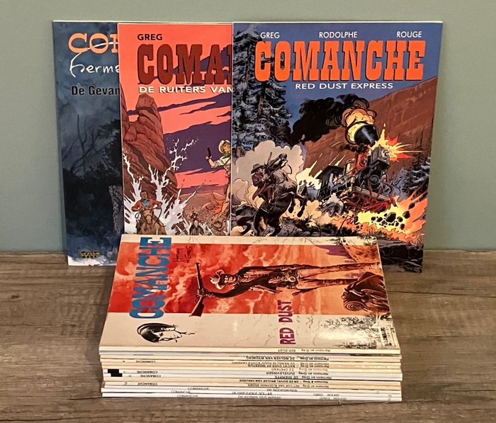 Comanche 1 t/m 15 - Volledige reeks + 1 extra album - 16 Album - Første udgave/genoptryk - 1980/2002