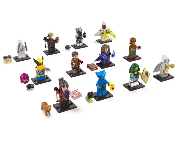 Lego - Minifigurer - 71039 - Marvel Minifigures series 2 set of 12 - 2020+