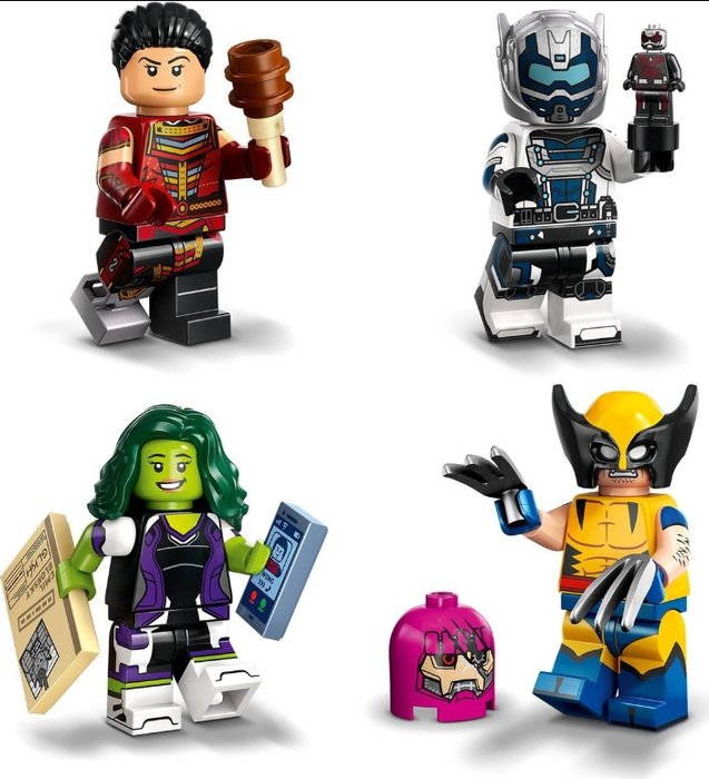 Lego - Minifigurer - 71039 - Marvel Minifigures series 2 set of 12 - 2020+