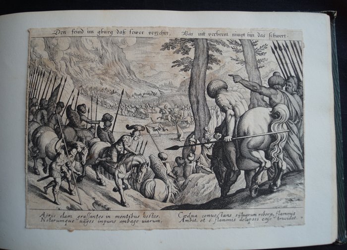 Antonio Tempesta (1555-1630) - Matthäus I Merian (1593-1650) - Amicorum album of 27 engravings (Battles/Hunting and miscellaneous)