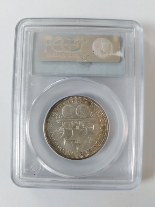 Förenta staterna. 1892 Columbian Exposition Commemorative Silver Half Dollar PCGS Graded MS65  (Ingen mindstepris)