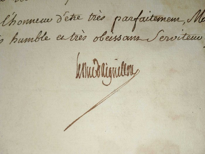 Inconnu - Manuscrit Français Versailles Ordre royal et militaire de Saint-Louis - 1774