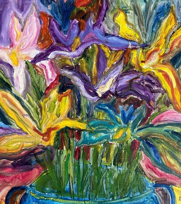 Chana Morgenzstern (Zylberman) (1913-1991) - Bloemen