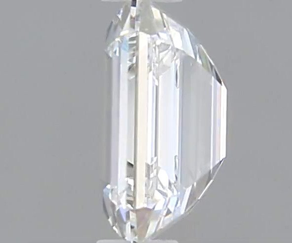 Ingen mindstepris - 1 pcs Diamant  (Natur)  - 0.40 ct - Smaragd - F - IF - Gemological Institute of America (GIA) - *EX VG Ingen*