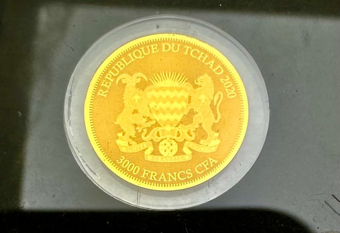 Tyskland. 3000 Francs / Gold Bar ND 2x1/500 Oz (.999)  (Ingen mindstepris)