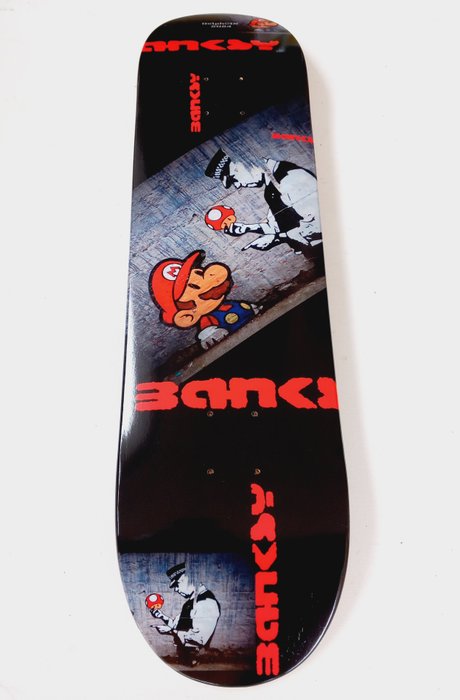 Delph@IN (XXI) - Skateboard ¬ BANKSY "RESPECT"