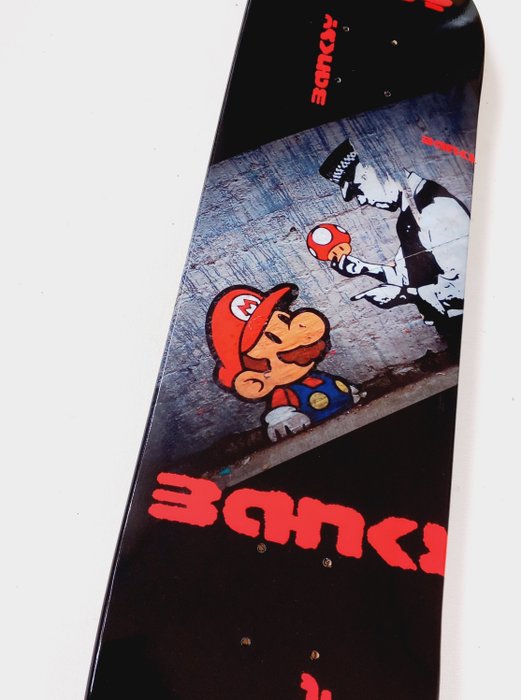 Delph@IN (XXI) - Skateboard ¬ BANKSY "RESPECT"