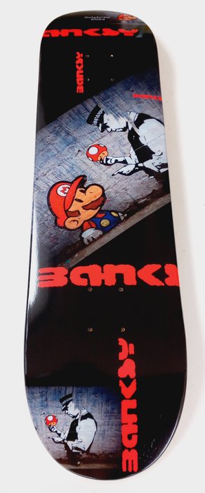 Delph@IN (XXI) - Skateboard ¬ BANKSY "RESPECT"