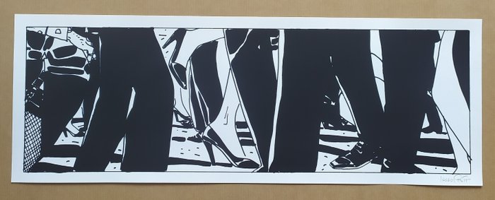 Pratt Hugo - 1 Silkscreen - Corto Maltese - Les Pas de Tango