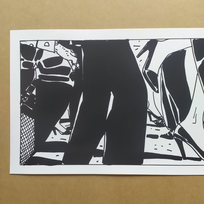 Pratt Hugo - 1 Silkscreen - Corto Maltese - Les Pas de Tango