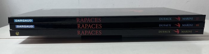 Rapaces T1 à T3 - 3x C - 3 Albums - Første udgave - 1998/2001