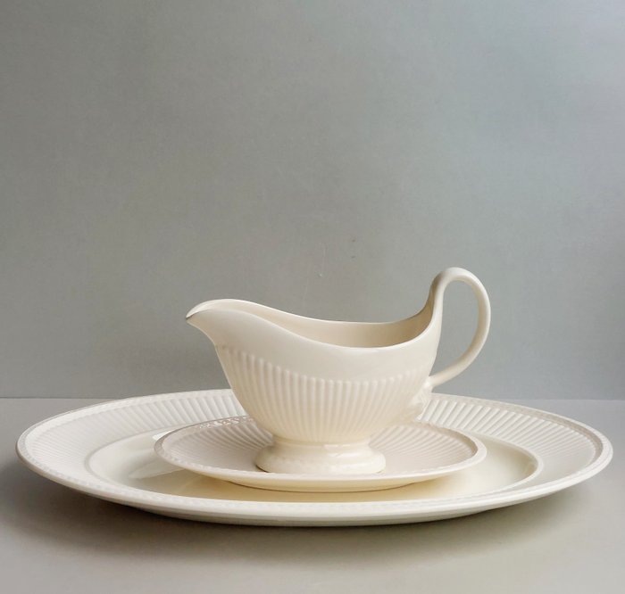 Wedgwood - John Goodwin - Bordservice (3) - Edmé - Porcelæn - Serveringsskål og saucebåd