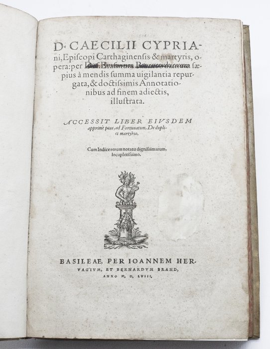 Cipriano Tascio - Cypriani Opera - 1558