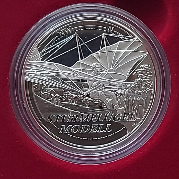 Østrig. 20 Euro 2019 "Dream of Flight - Reaching for the Sky" , Proof  (Ingen mindstepris)