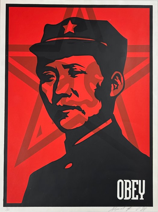 Shepard Fairey (OBEY) (1970) - Mao