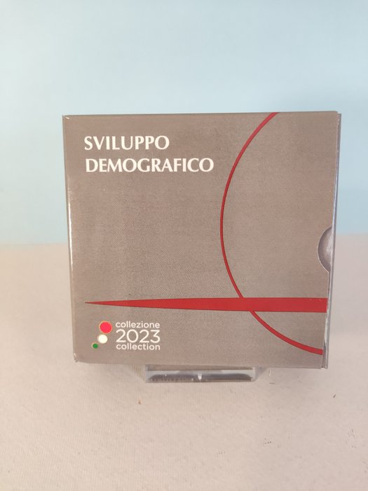 Italien. 5 Euro 2023 "Sviluppo Demografico"  (Ingen mindstepris)