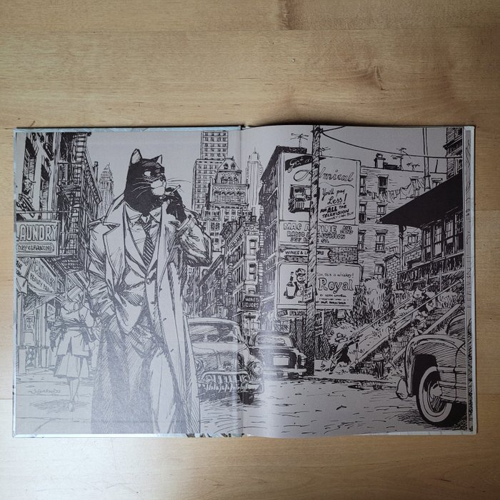 Blacksad T2 + T3 + 4x ex-libris - 2x C - 2 Album - Første udgave - 2003/2005