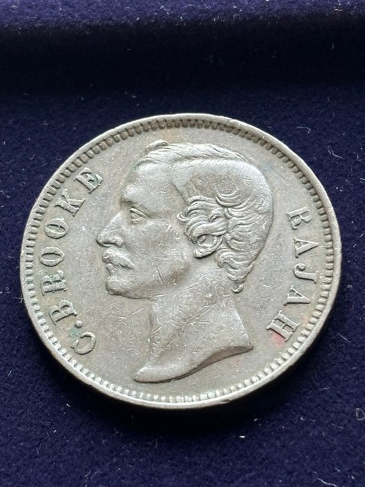 Sarawak Charles Brooke Cent 1886  (Ingen mindstepris)