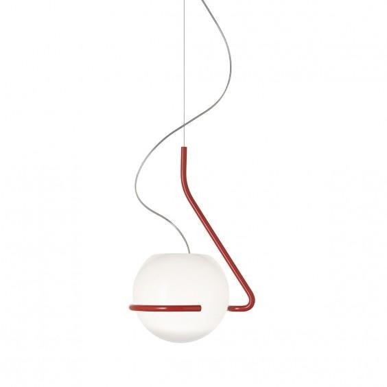 Foscarini - Lampe - RUND - GLAS OG METAL