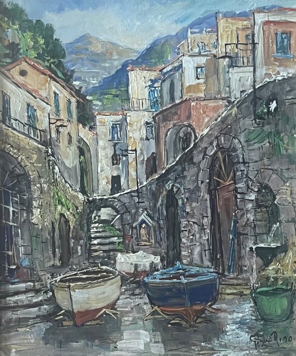 Gaetano De Riso (XX) - Amalfi