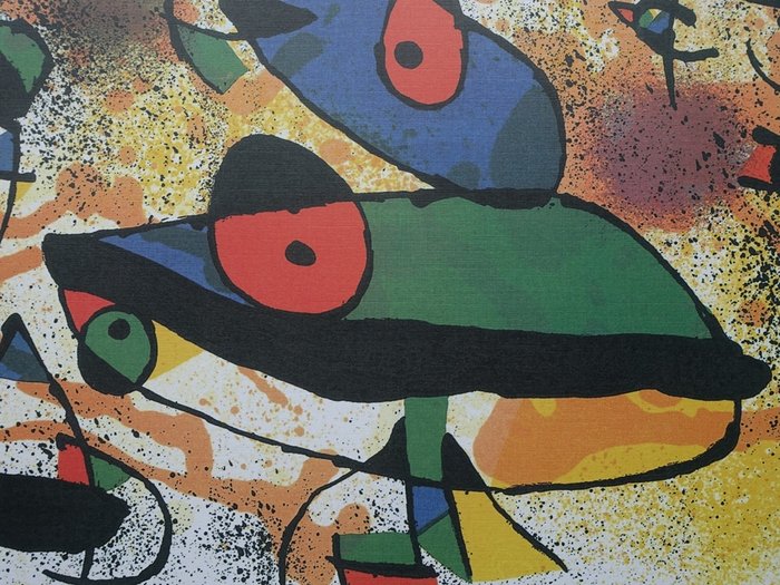 Joan Miro (1893-1983) - Grenouilles surréalistes