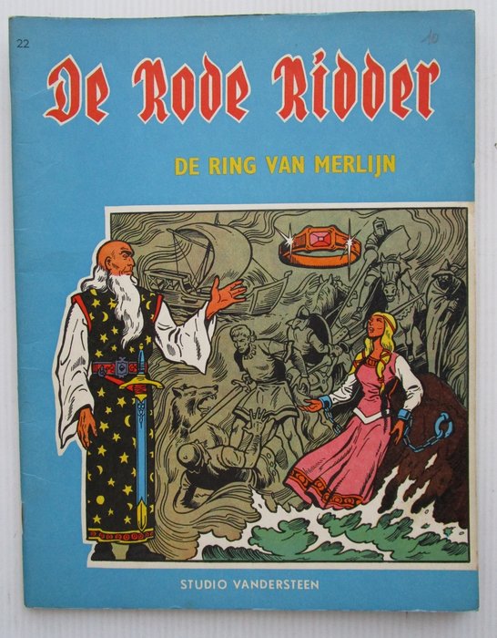 De Rode Ridder 22 - De ring van Merlijn - 1 Album - Første udgave - 1964