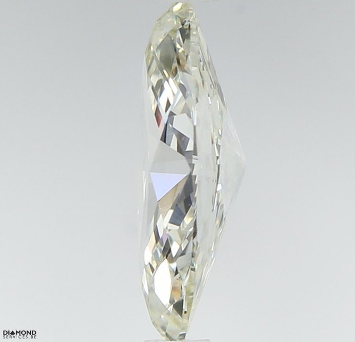 Ingen mindstepris - 1 pcs Diamant  (Natur)  - 0.70 ct - Marquise - K - VS2 - Gem Report Antwerp (GRA)