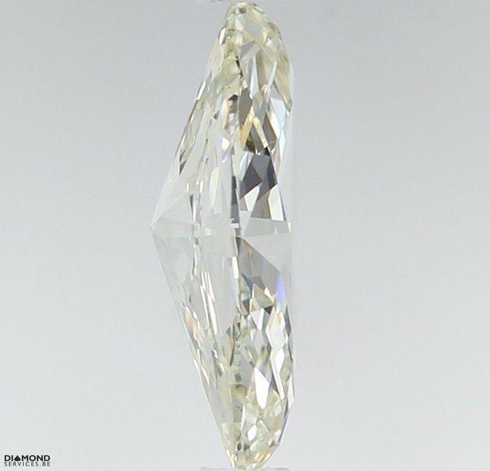 Ingen mindstepris - 1 pcs Diamant  (Natur)  - 0.70 ct - Marquise - K - VS2 - Gem Report Antwerp (GRA)