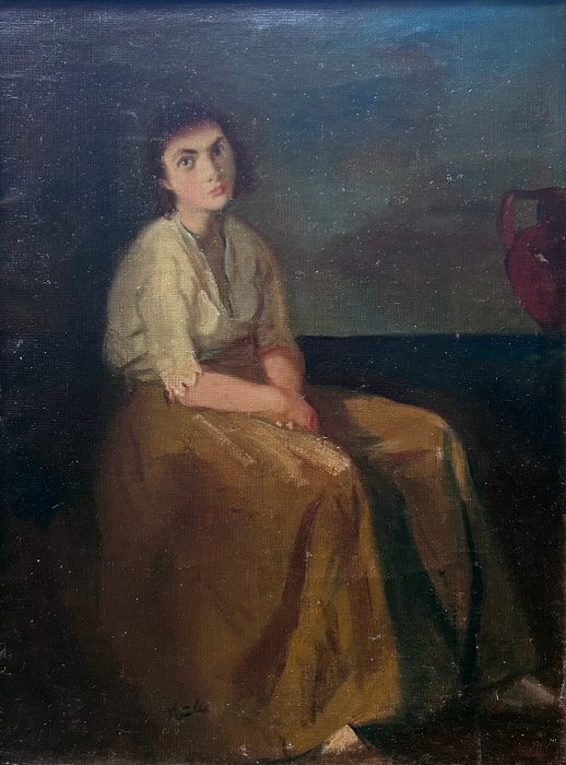 Szüle Péter (1886-1944) - Maid