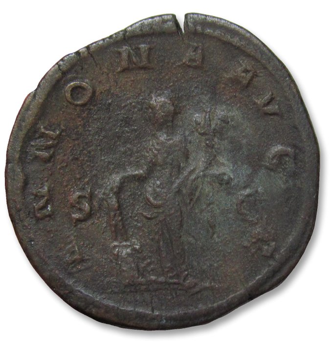 Romarriket. Philip I (AD 244-249). Sestertius Rome mint 246 A.D. - ANNONA AVGG -