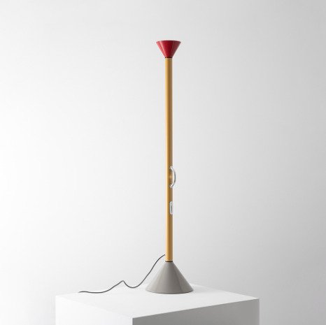 Artemide - Ettore Sottsass - Gulvlampe - Callimaco LED - Aluminium, Stål