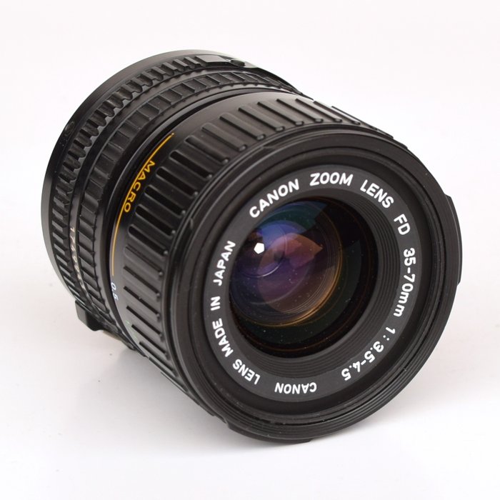 Canon FD zoomlens Analogt kamera