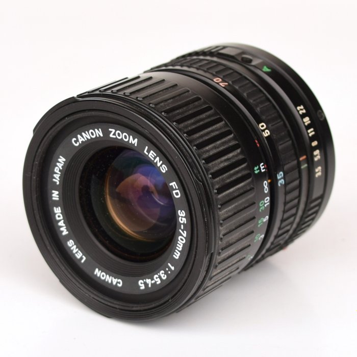 Canon FD zoomlens Analogt kamera