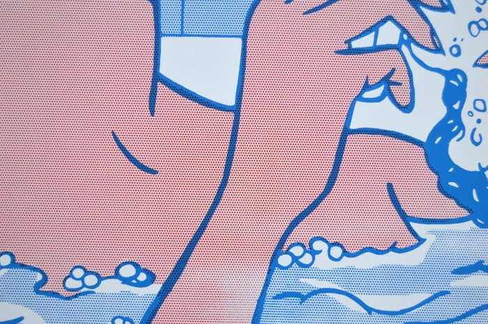 Roy Lichtenstein (after) - Woman in bath