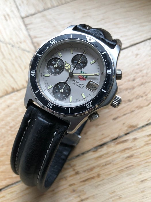 TAG Heuer - 2000 Professional Chronograph with aging patina  NO RESERVE - Ingen mindstepris - 870.206 - Unisex - 1995