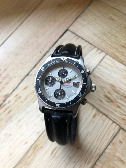 TAG Heuer - 2000 Professional Chronograph with aging patina  NO RESERVE - Ingen mindstepris - 870.206 - Unisex - 1995