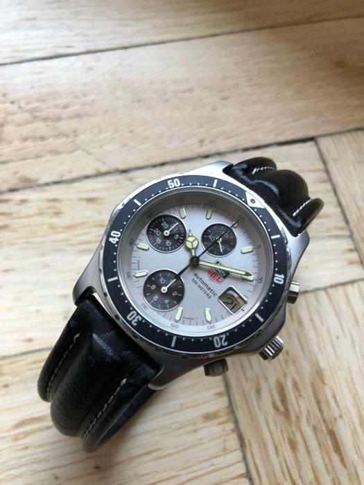 TAG Heuer - 2000 Professional Chronograph with aging patina  NO RESERVE - Ingen mindstepris - 870.206 - Unisex - 1995