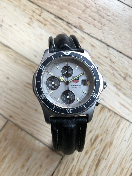 TAG Heuer - 2000 Professional Chronograph with aging patina  NO RESERVE - Ingen mindstepris - 870.206 - Unisex - 1995