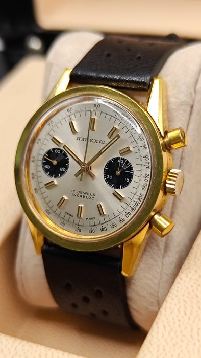 Mirexal - Panda Chronograph 7733 Cal. - Ingen mindstepris - 757.442 - Mænd - 1970-1979