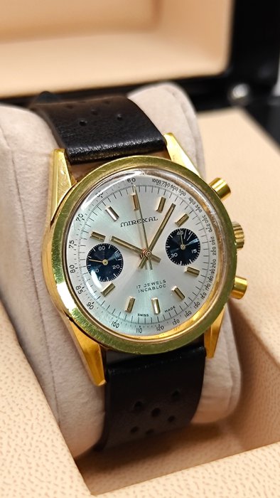 Mirexal - Panda Chronograph 7733 Cal. - Ingen mindstepris - 757.442 - Mænd - 1970-1979