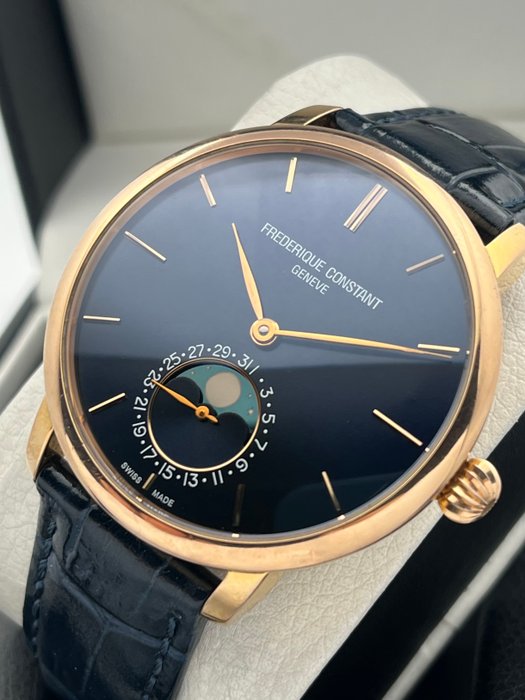 Frédérique Constant - Manufacture Slimline Moonphase - FC705X4S4/5/6 - Mænd - 2011-nu