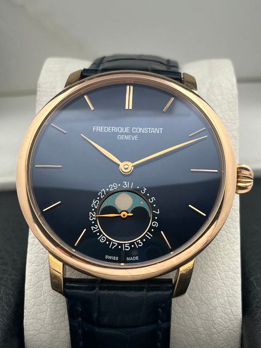 Frédérique Constant - Manufacture Slimline Moonphase - FC705X4S4/5/6 - Mænd - 2011-nu