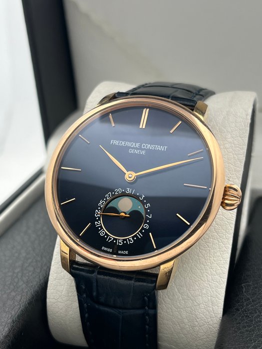 Frédérique Constant - Manufacture Slimline Moonphase - FC705X4S4/5/6 - Mænd - 2011-nu