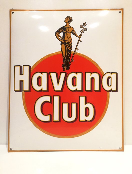 Havana Club - Emaljeskilt - Emalje