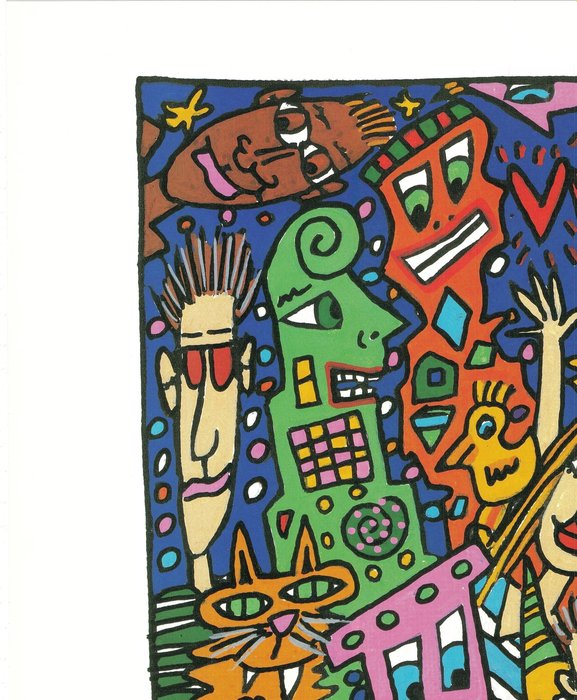 James Rizzi - Crazy New York People - 1990‹erne